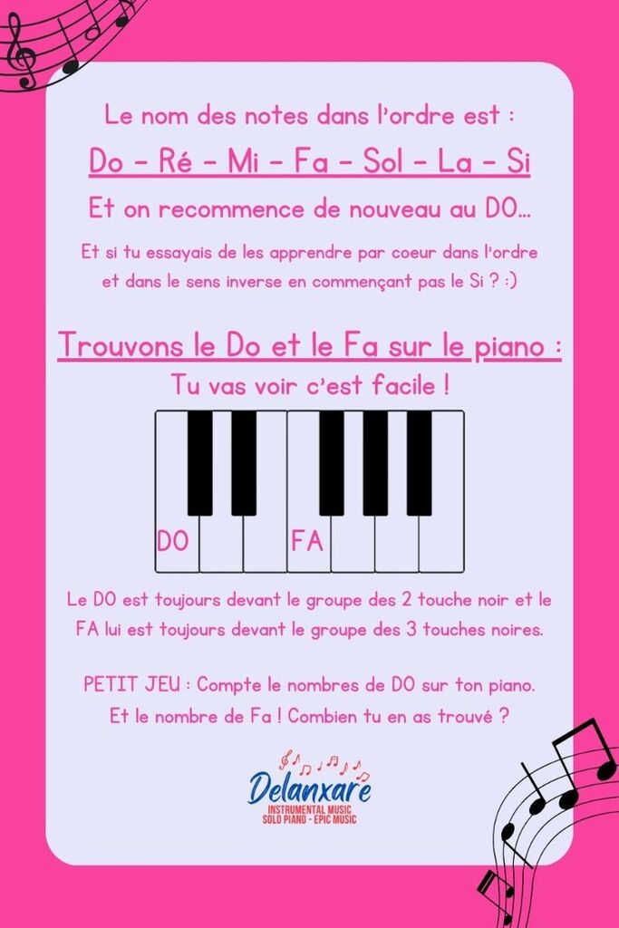 Page - Le piano pour les enfants - épingle 6